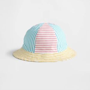 NWT Gap Baby & Toddler Organic Cotton Bucket Sun Hat Sz 6-12 M, 12-24 M